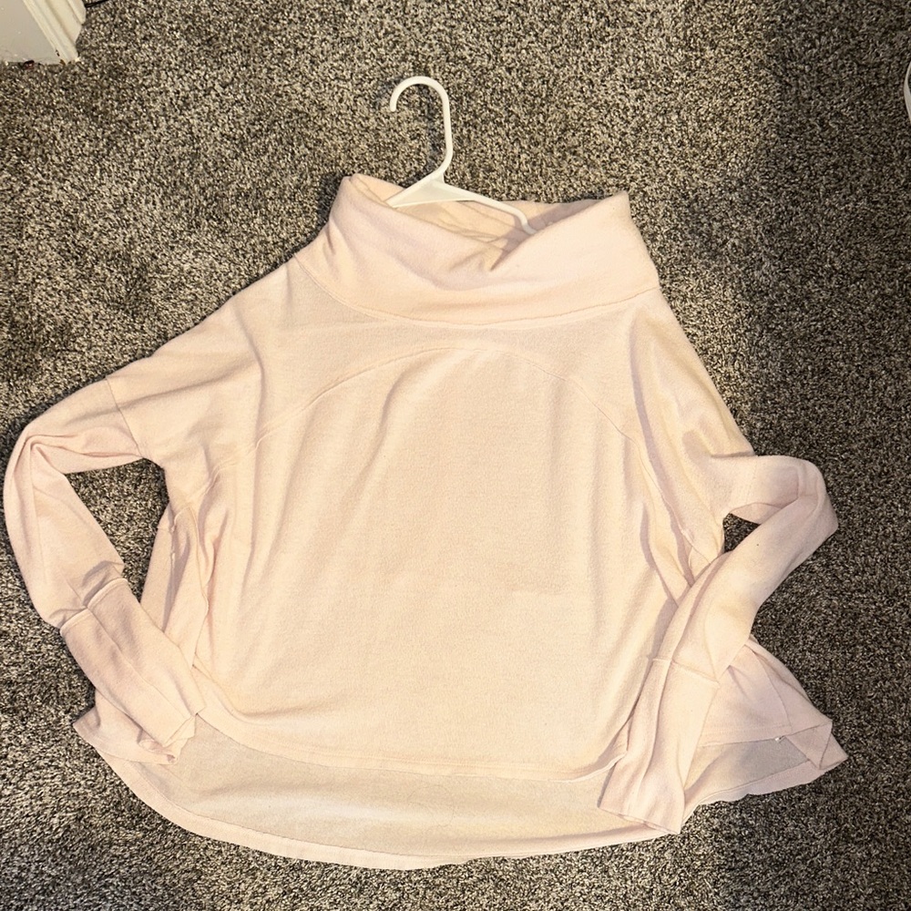 We The Free Soft Pink Knit Top